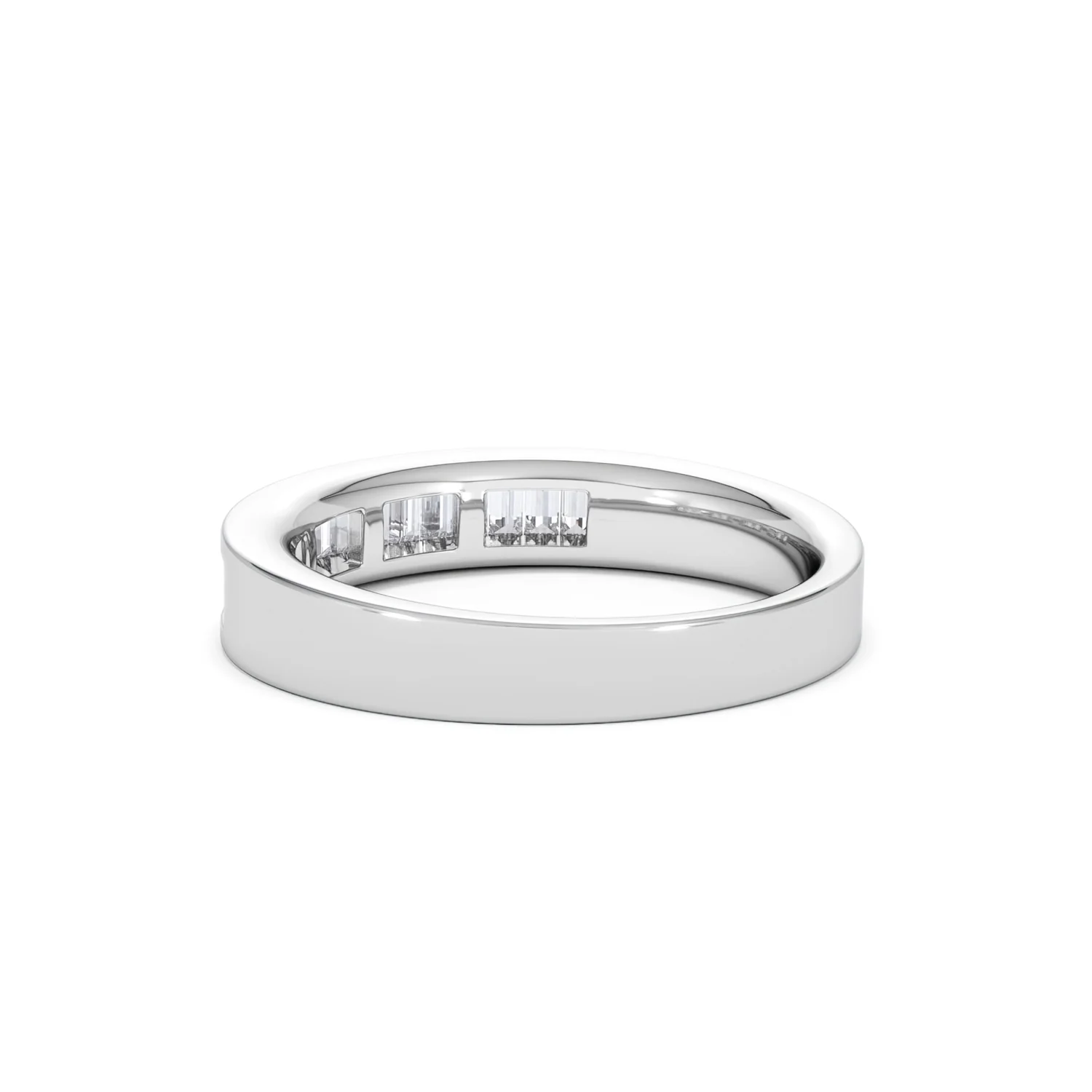 GRACE 18K White Gold Diamond ETERNITY RING 0.50CT H/SI - Image 58
