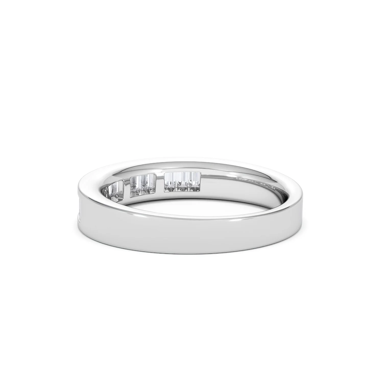 GRACE 18K White Gold Diamond ETERNITY RING 0.50CT H/SI - Image 59
