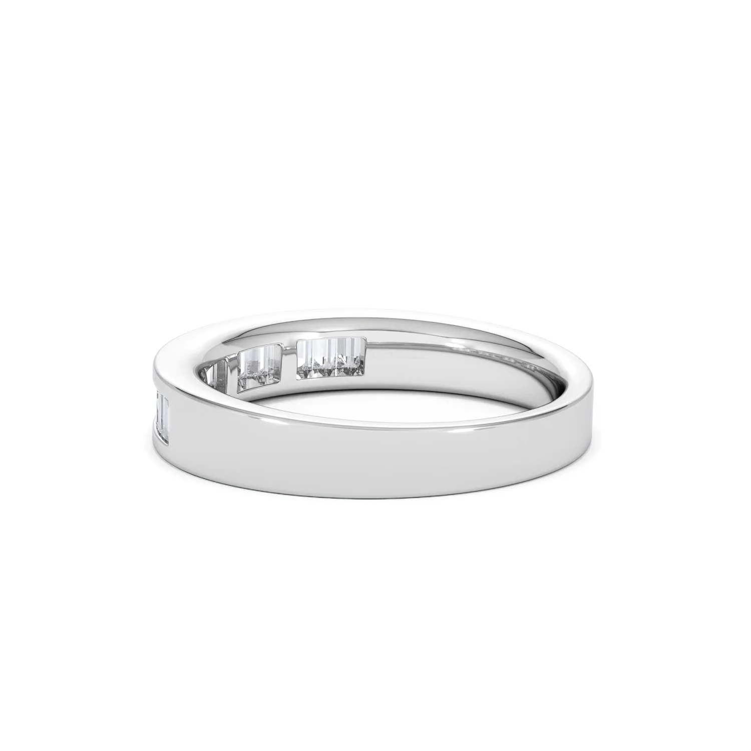 GRACE 18K White Gold Diamond ETERNITY RING 0.50CT H/SI - Image 61