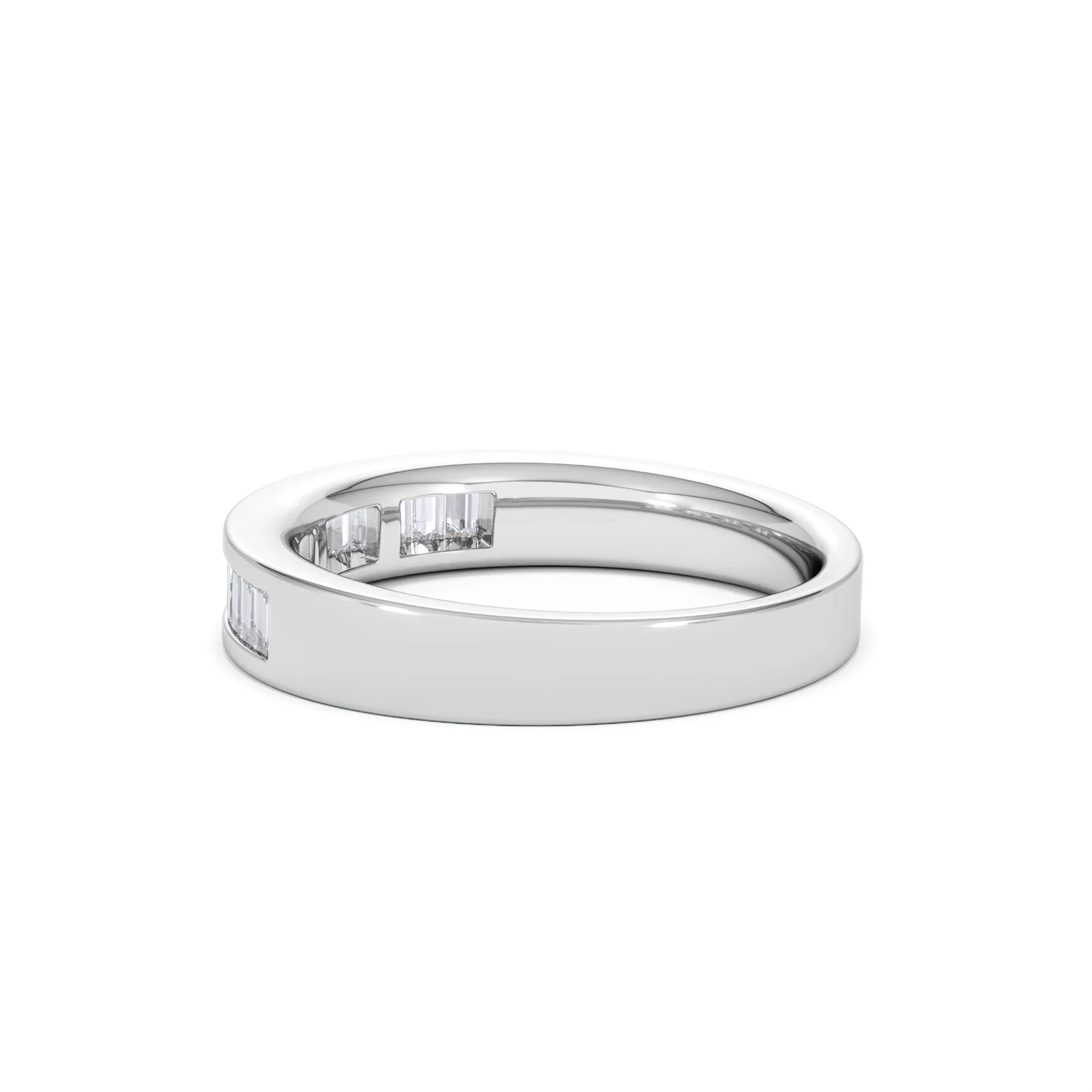 GRACE 18K White Gold Diamond ETERNITY RING 0.50CT H/SI - Image 63