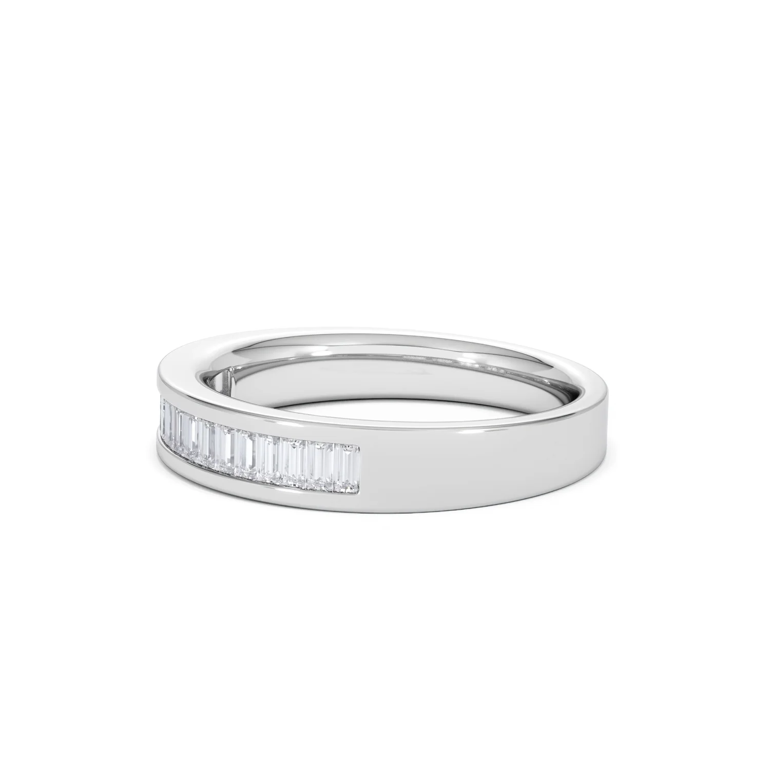 GRACE 18K White Gold Diamond ETERNITY RING 0.50CT H/SI - Image 74