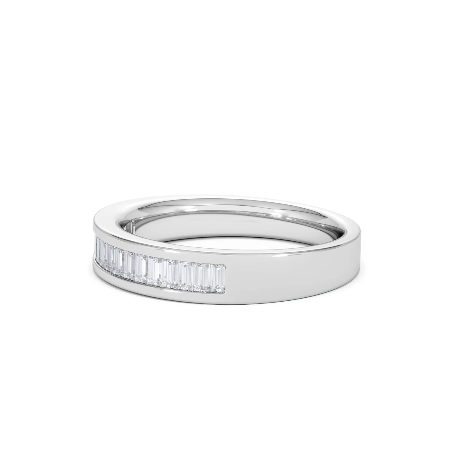 GRACE 18K White Gold Diamond ETERNITY RING 0.50CT H/SI - Image 75