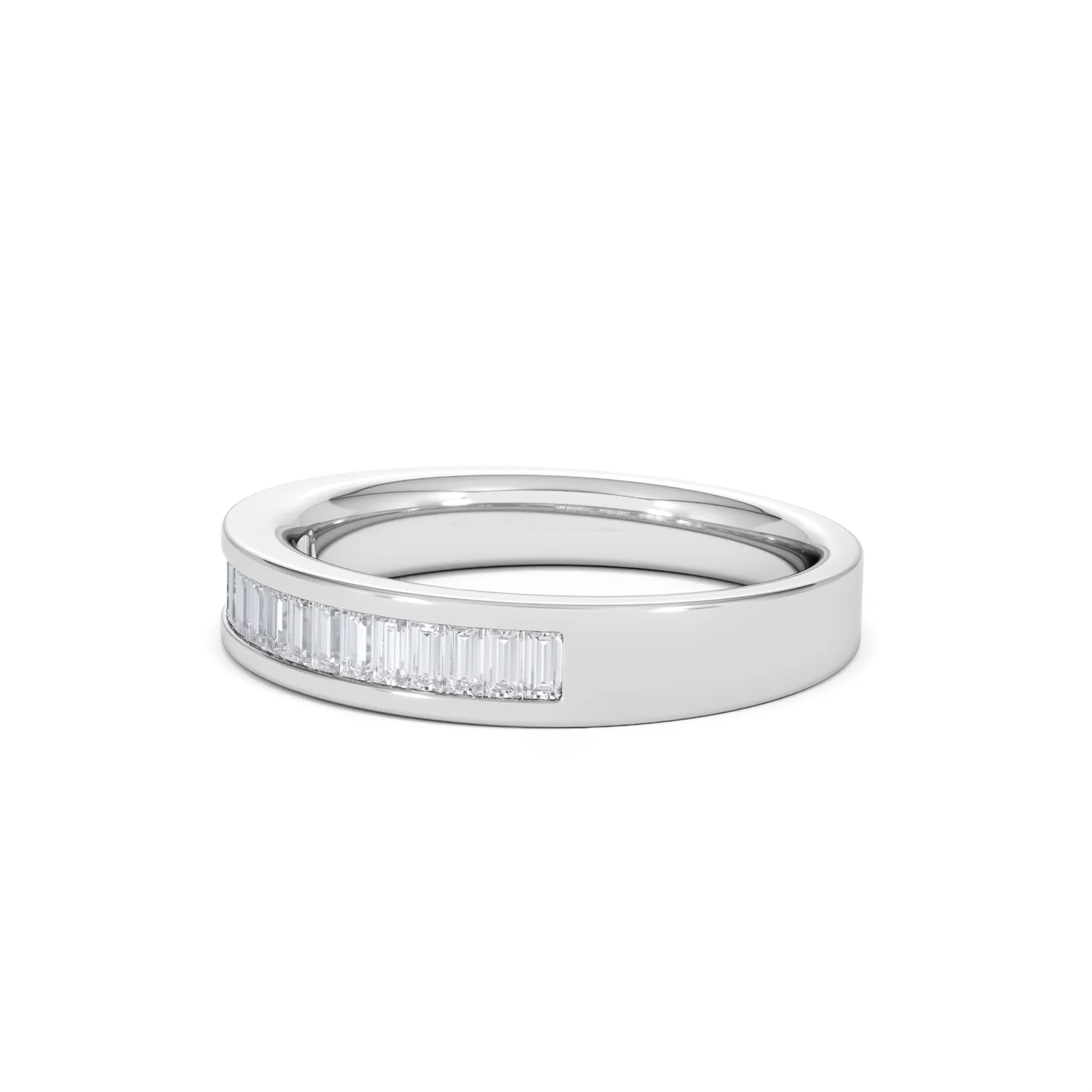 GRACE 18K White Gold Diamond ETERNITY RING 0.50CT H/SI - Image 76