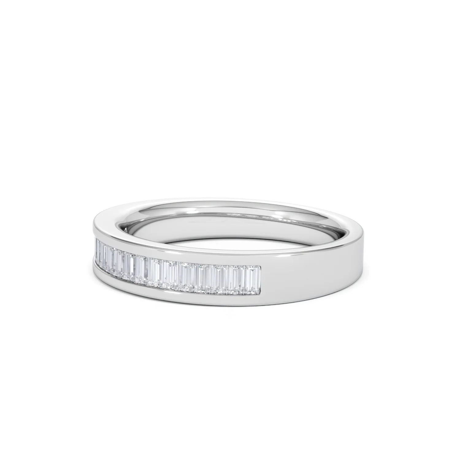 GRACE 18K White Gold Diamond ETERNITY RING 0.50CT H/SI - Image 78