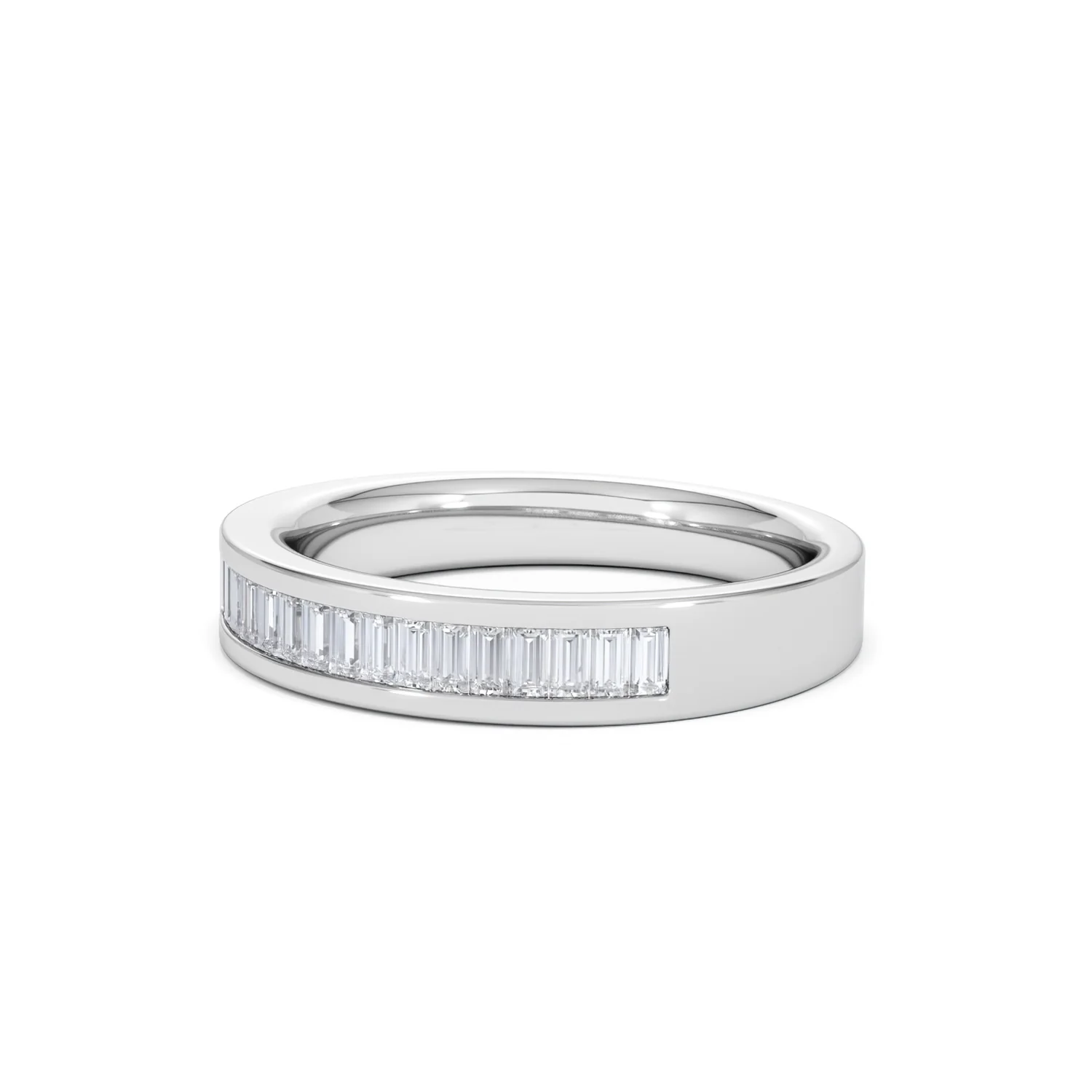 GRACE 18K White Gold Diamond ETERNITY RING 0.50CT H/SI - Image 80