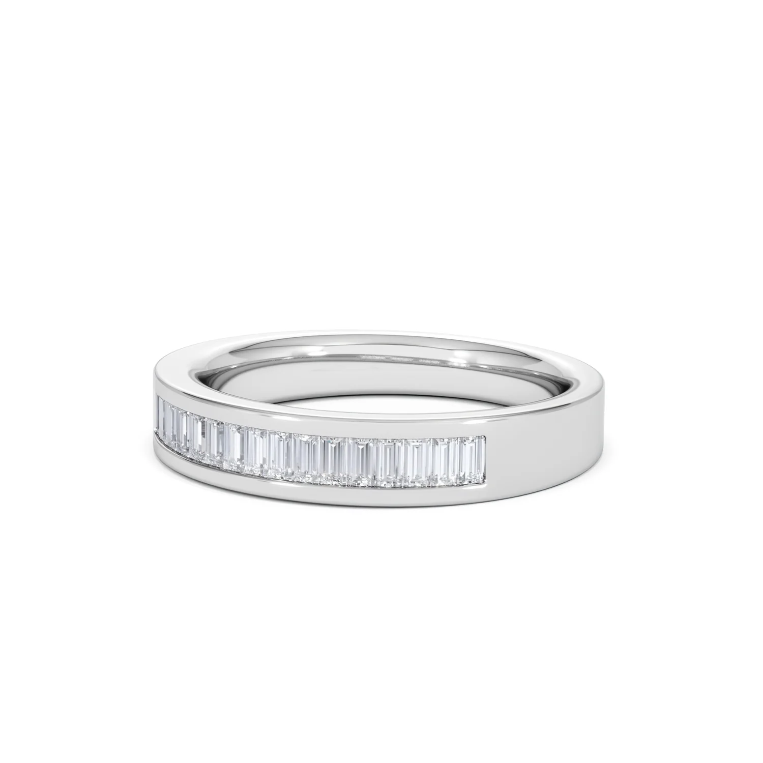 GRACE 18K White Gold Diamond ETERNITY RING 0.50CT H/SI - Image 81