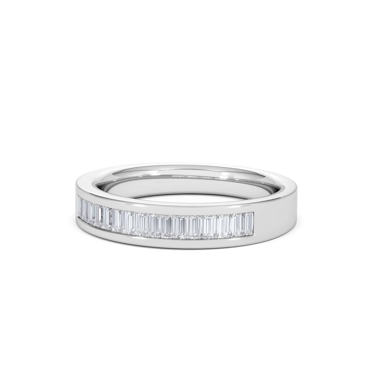 GRACE 18K White Gold Diamond ETERNITY RING 0.50CT H/SI - Image 83