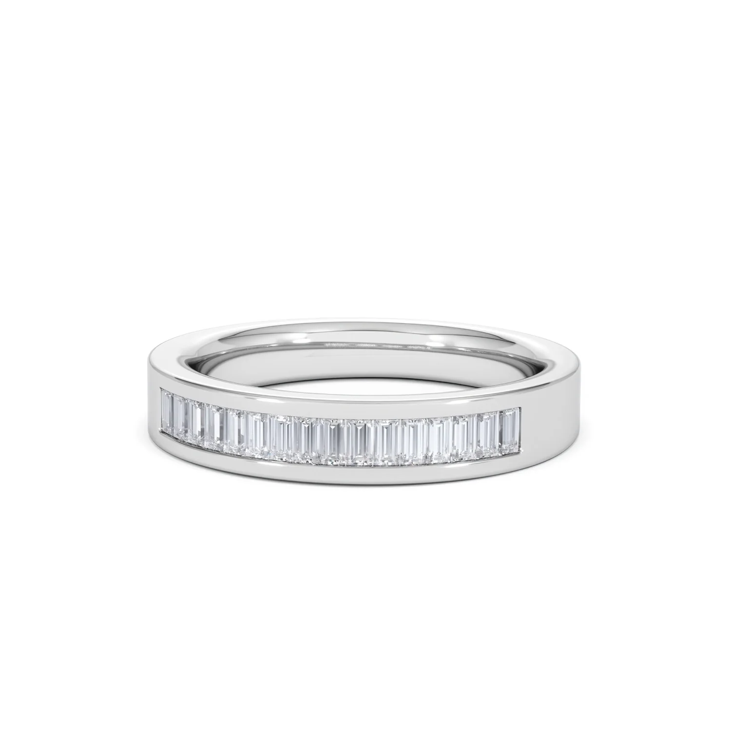 GRACE 18K White Gold Diamond ETERNITY RING 0.50CT H/SI - Image 85
