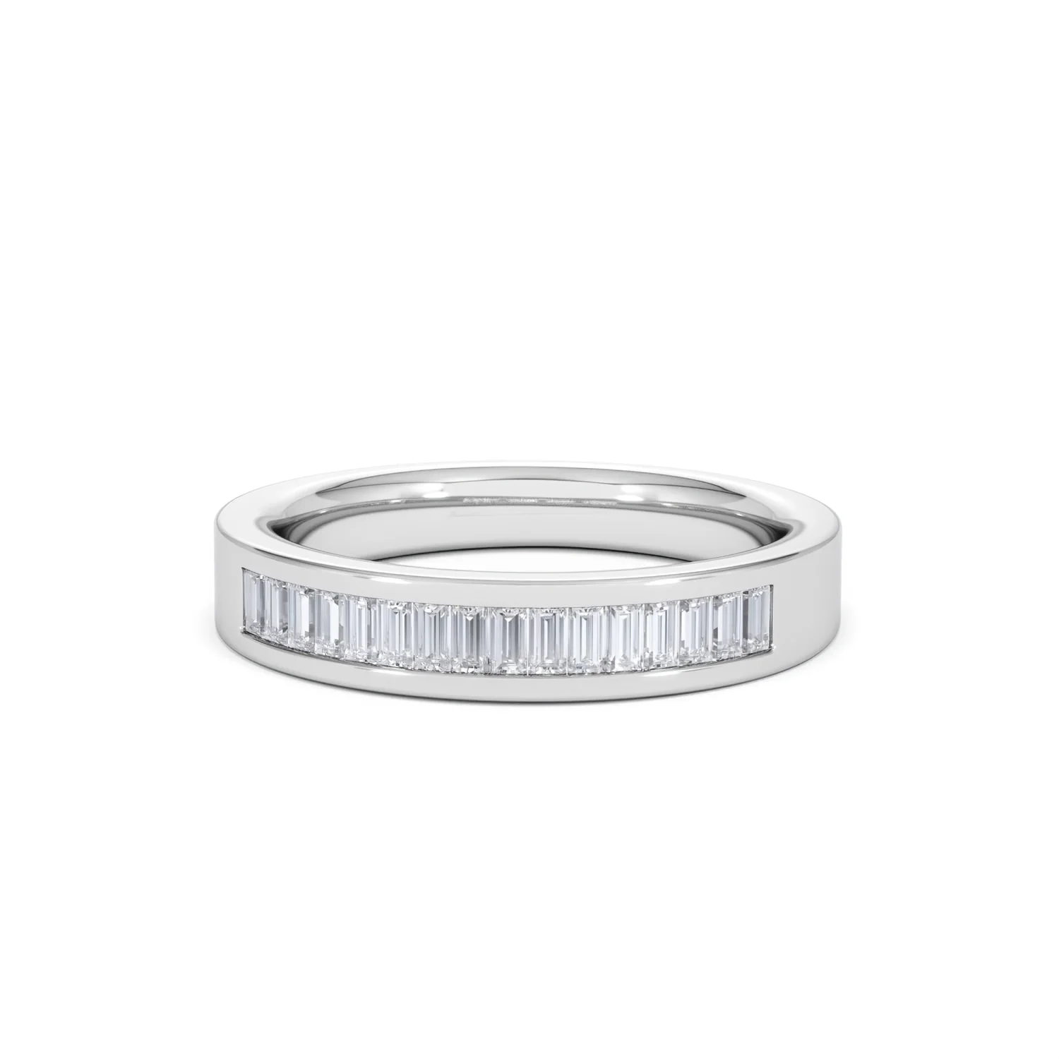 GRACE 18K White Gold Diamond ETERNITY RING 0.50CT H/SI - Image 86