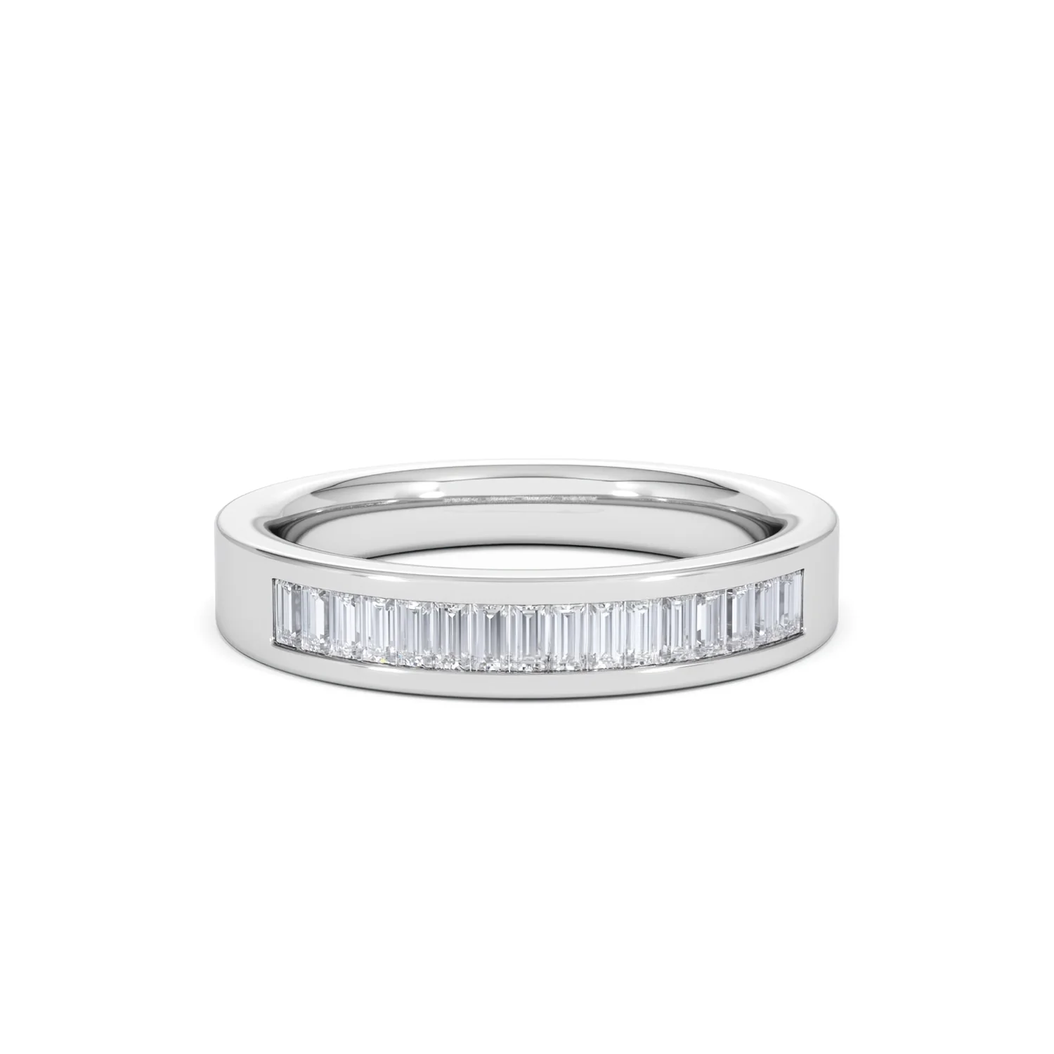 GRACE 18K White Gold Diamond ETERNITY RING 0.50CT H/SI - Image 9
