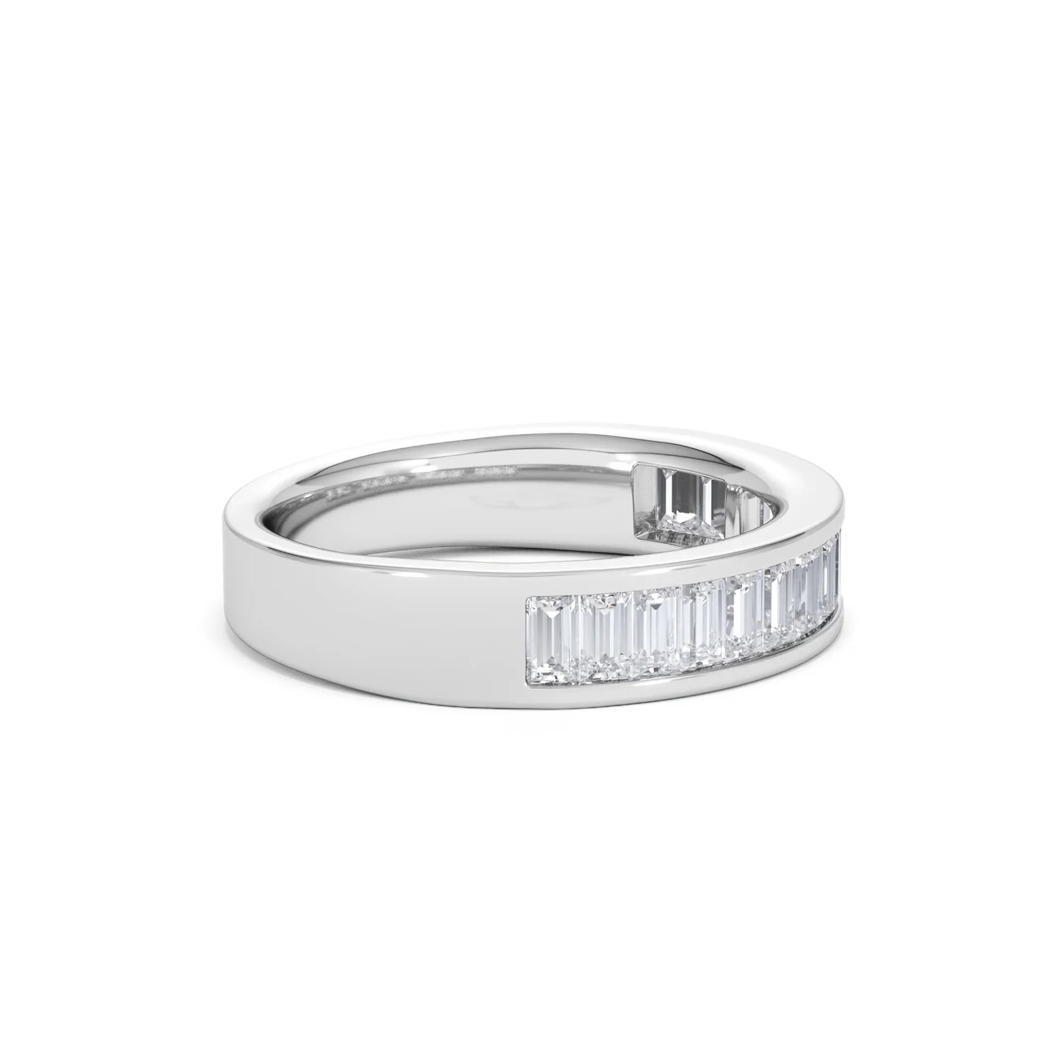 GRACE 18K White Gold Diamond ETERNITY RING 1.00CT H/SI - Image 25