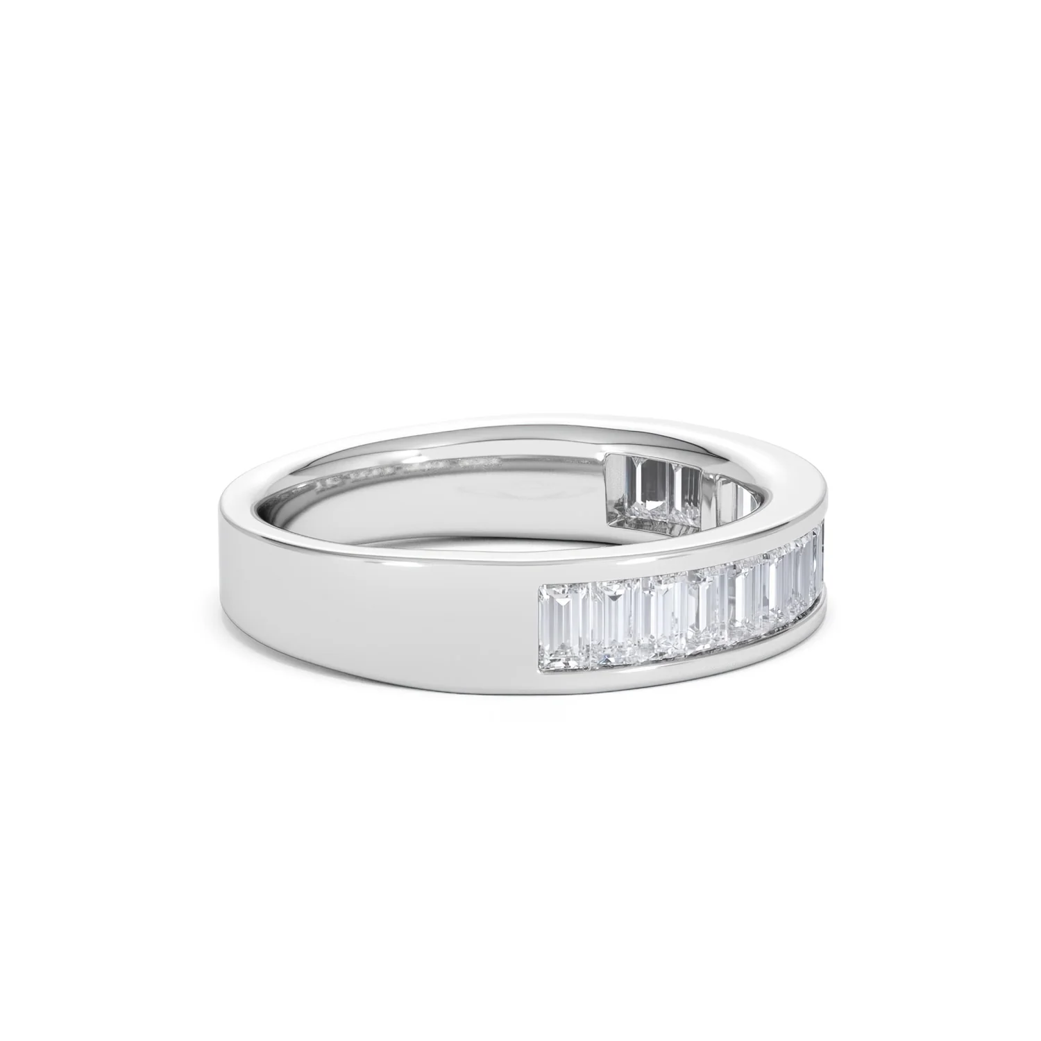 GRACE 18K White Gold Diamond ETERNITY RING 1.00CT H/SI - Image 26