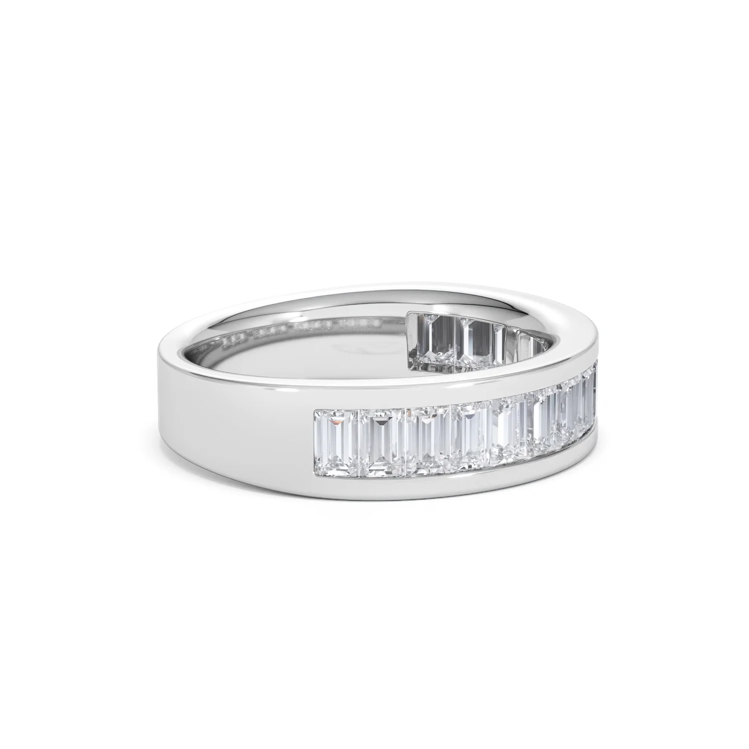 Grace Platinum Diamond Eternity Ring 1.50CT H/SI - Image 25