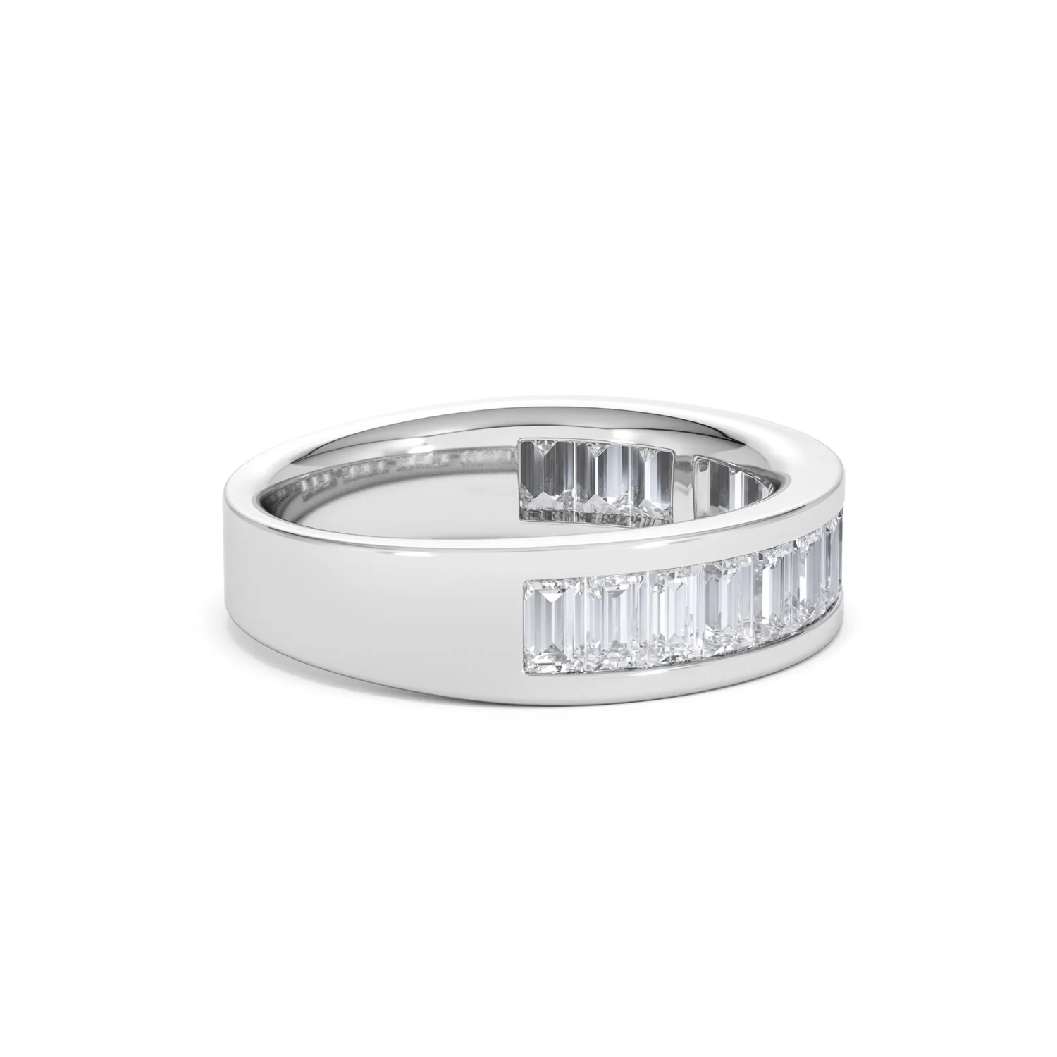 Grace Platinum Diamond Eternity Ring 1.50CT H/SI - Image 28
