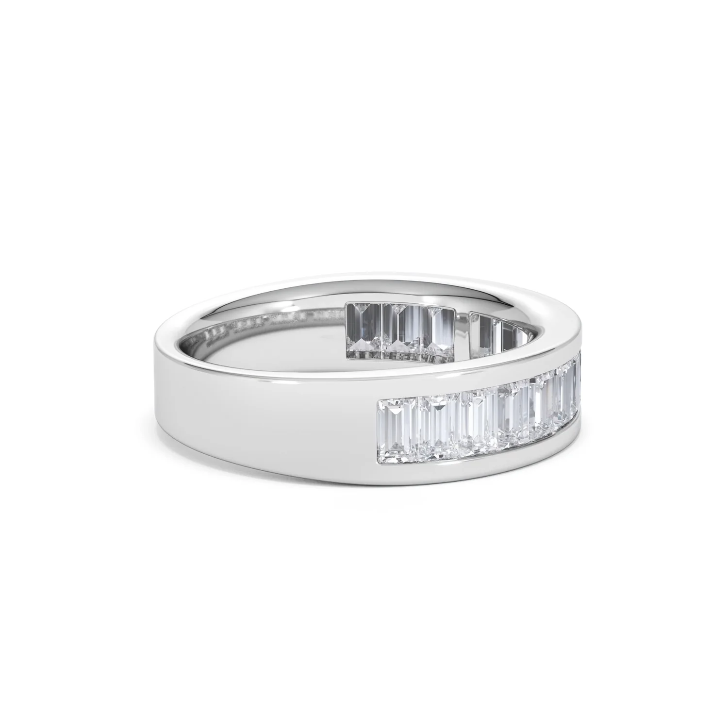 Grace Platinum Diamond Eternity Ring 1.50CT H/SI - Image 29