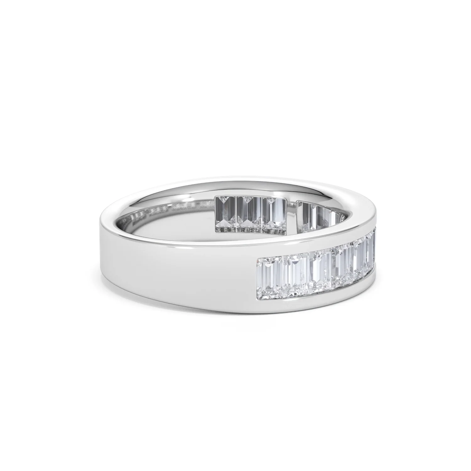 Grace Platinum Diamond Eternity Ring 1.50CT H/SI - Image 30