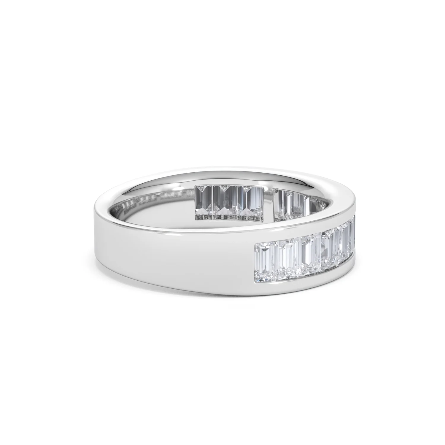 Grace Platinum Diamond Eternity Ring 1.50CT H/SI - Image 31