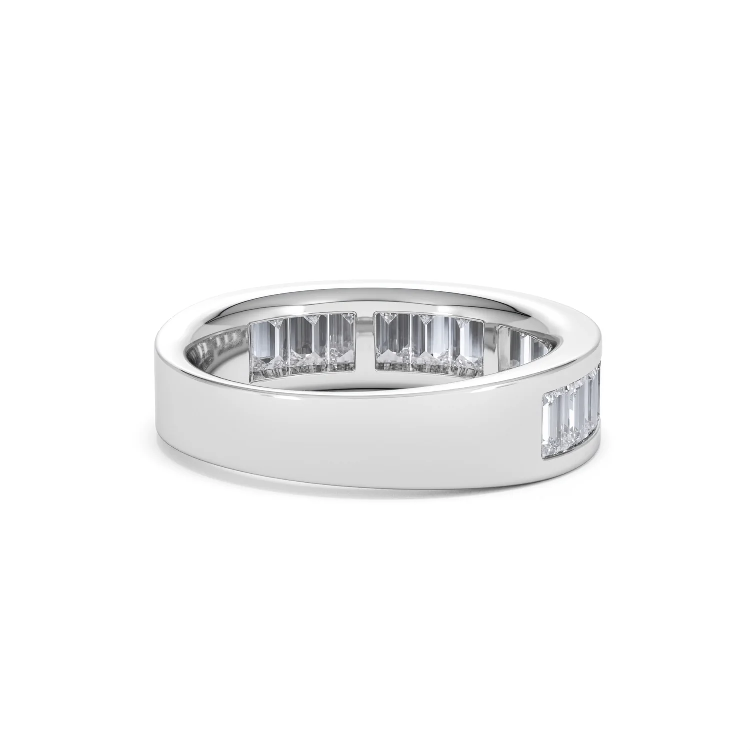 Grace Platinum Diamond Eternity Ring 1.50CT H/SI - Image 38