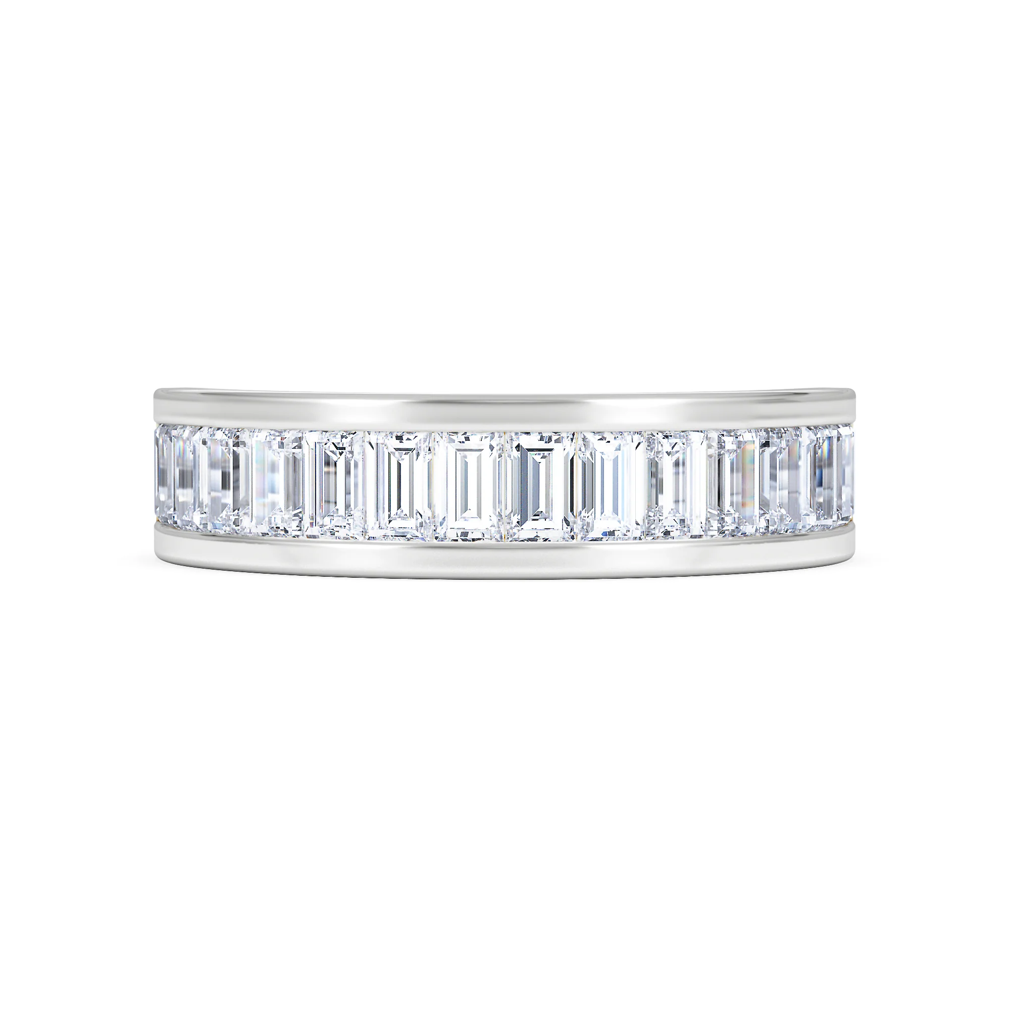 Grace Platinum Diamond Eternity Ring 1.50CT H/SI - Image 6