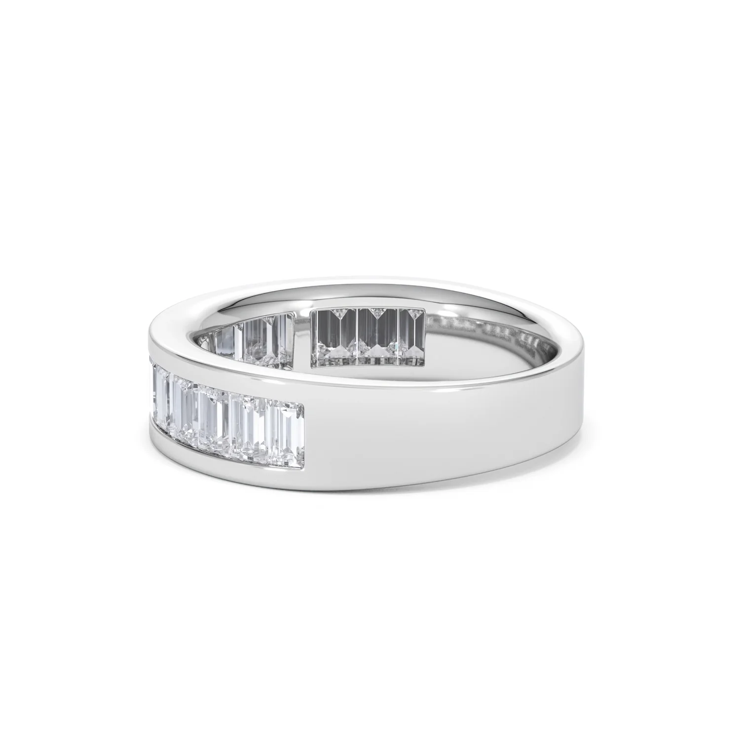 Grace Platinum Diamond Eternity Ring 1.50CT H/SI - Image 64