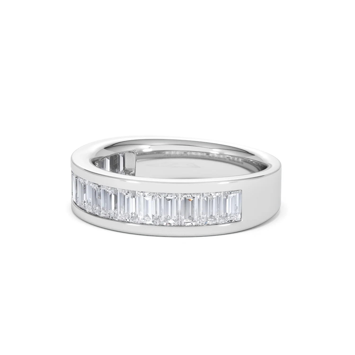 Grace Platinum Diamond Eternity Ring 1.50CT H/SI - Image 75