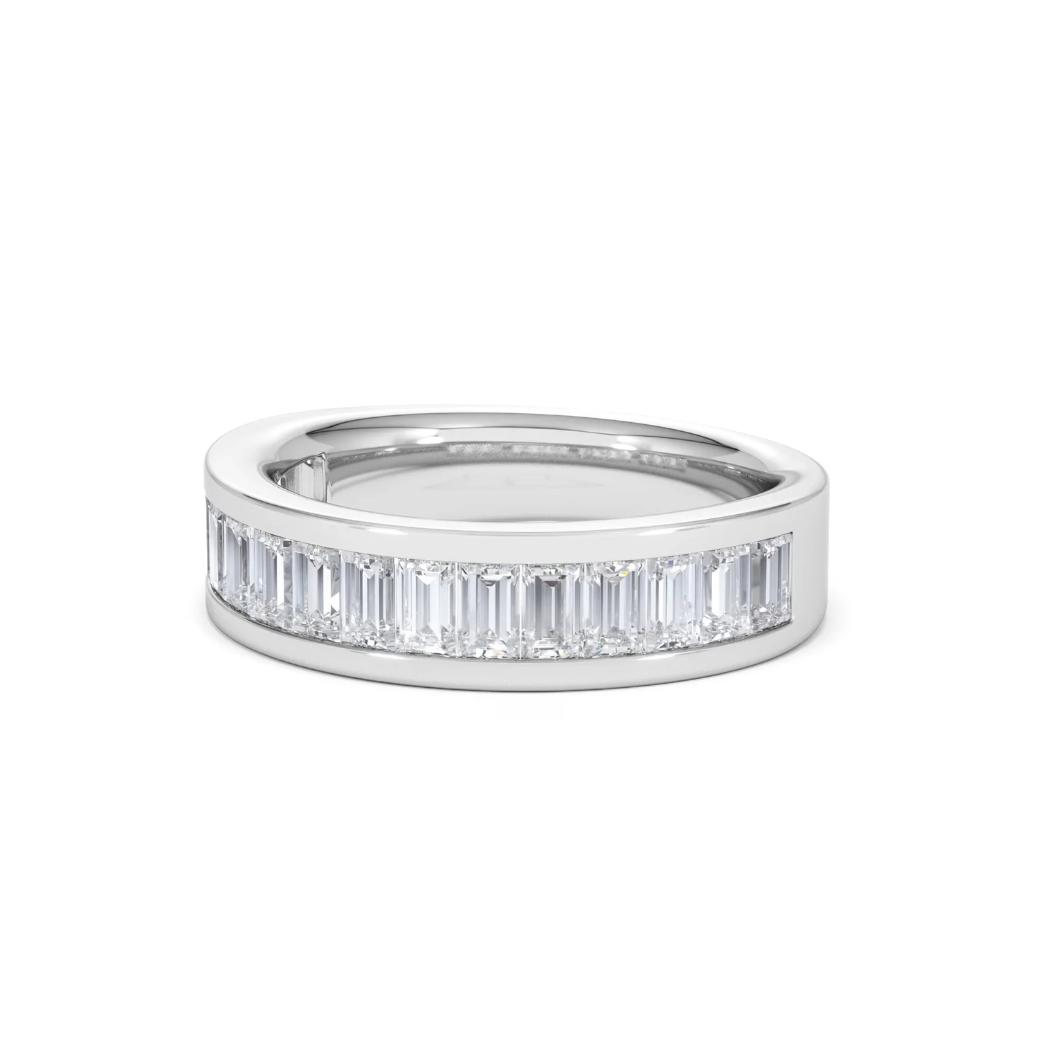 Grace Platinum Diamond Eternity Ring 1.50CT H/SI - Image 80