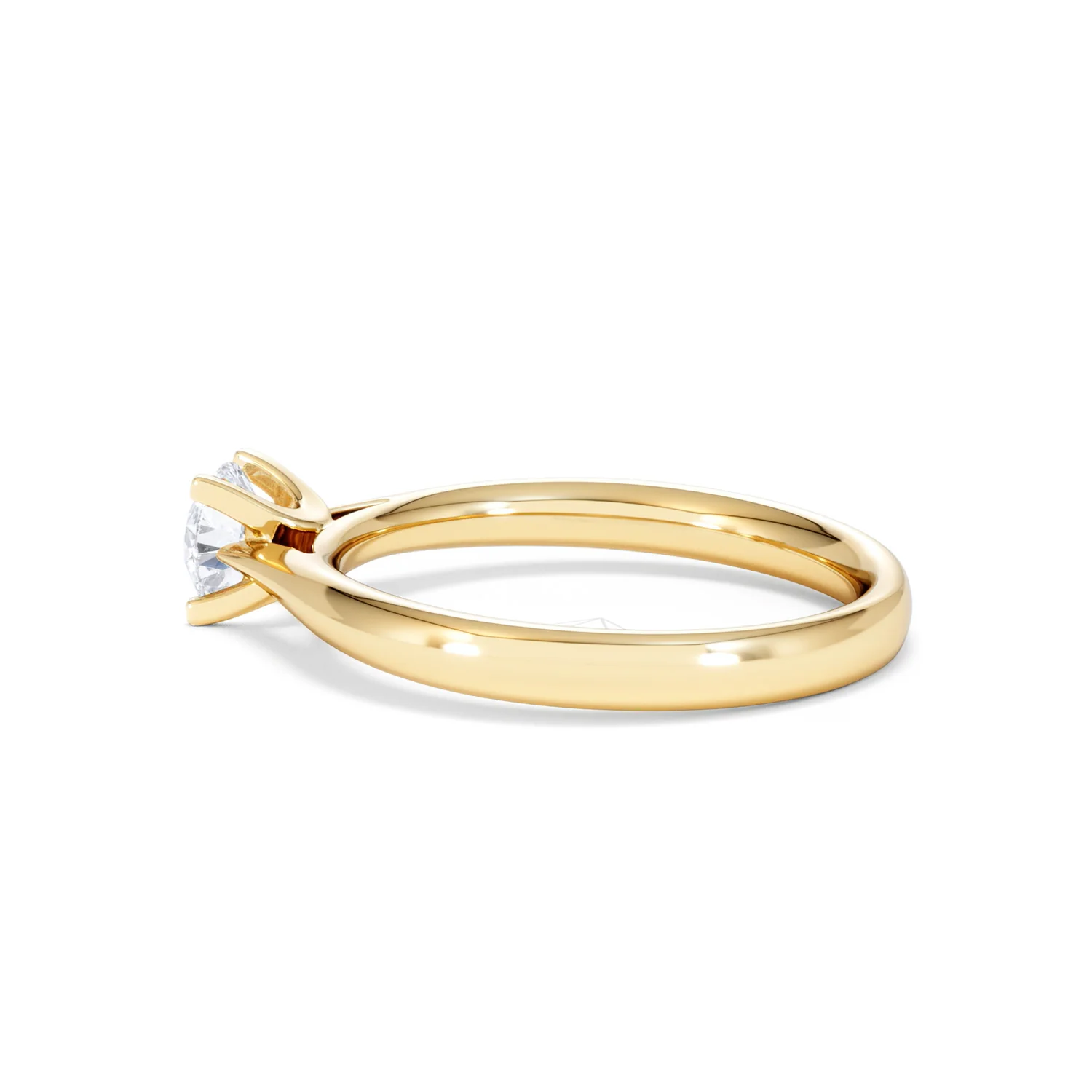 Half Carat Diamond Engagement Ring Grace Lab F/VS1 18K Gold - Image 64