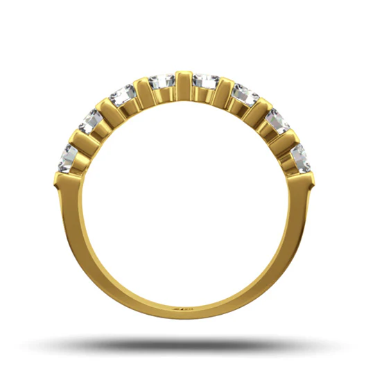 HANNAH 18K Gold Diamond ETERNITY RING 0.50CT H/SI - Image 3
