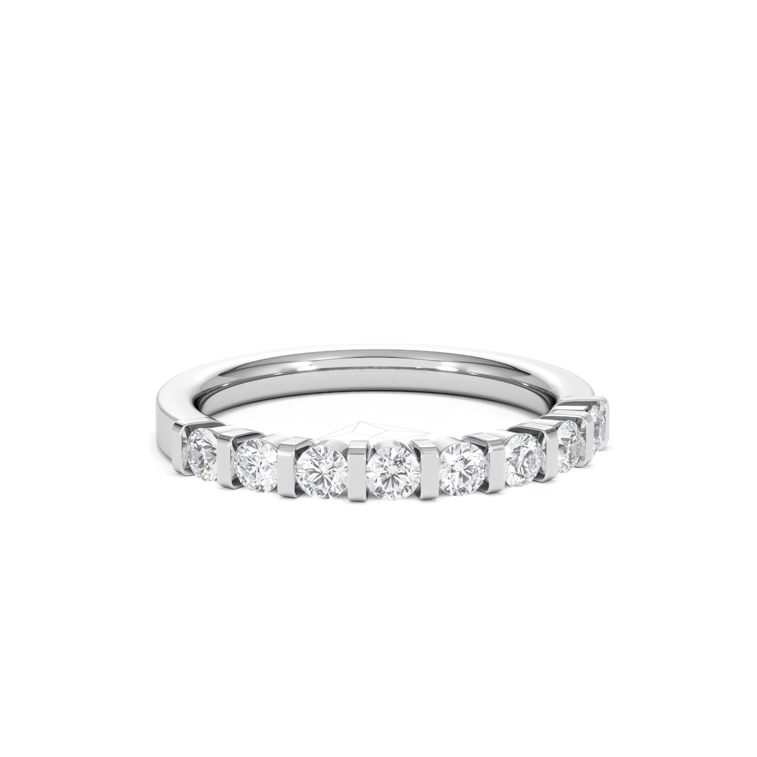 HANNAH 18K White Gold Diamond ETERNITY RING 0.50CT H/SI - Image 11