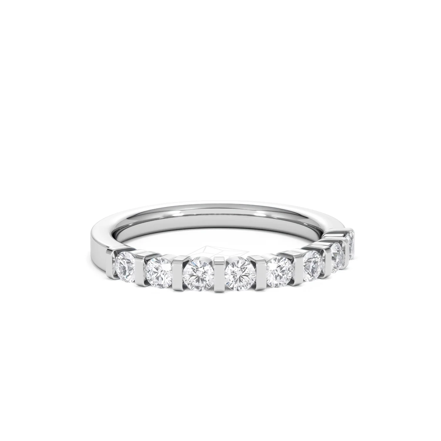 HANNAH 18K White Gold Diamond ETERNITY RING 0.50CT H/SI - Image 12