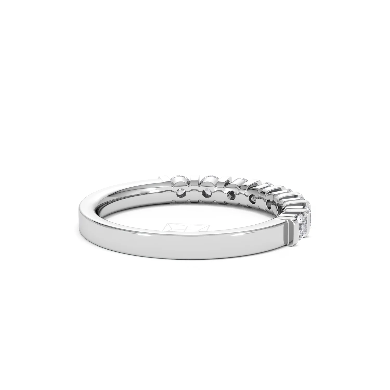 HANNAH 18K White Gold Diamond ETERNITY RING 0.50CT H/SI - Image 36
