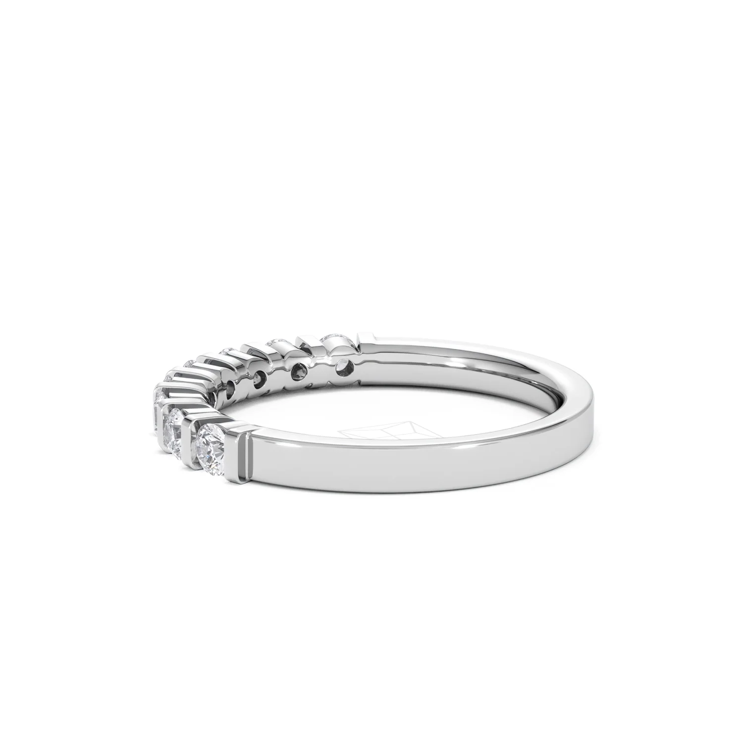 HANNAH 18K White Gold Diamond ETERNITY RING 0.50CT H/SI - Image 64