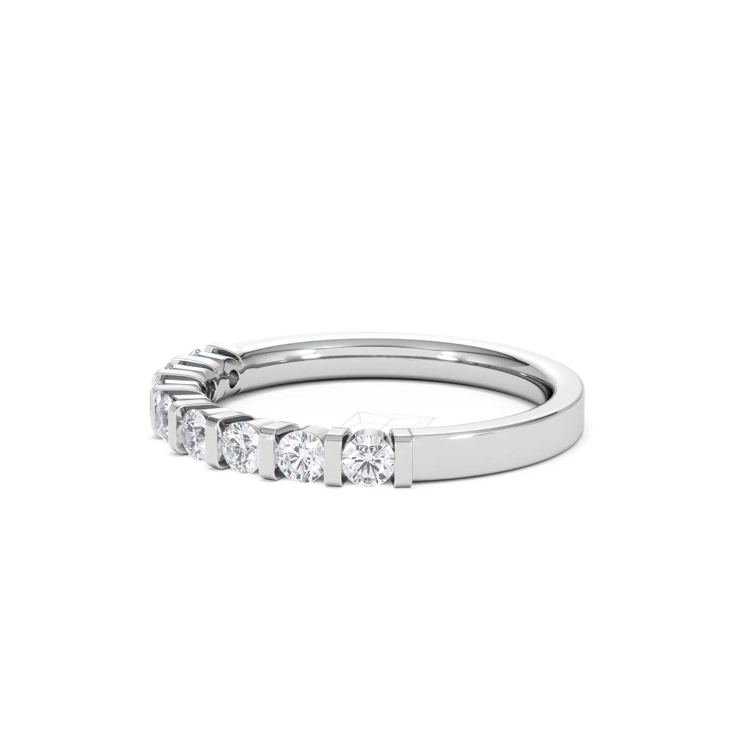 HANNAH 18K White Gold Diamond ETERNITY RING 0.50CT H/SI - Image 74
