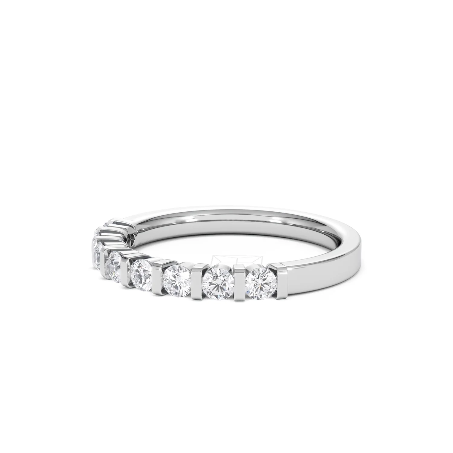 HANNAH 18K White Gold Diamond ETERNITY RING 0.50CT H/SI - Image 77