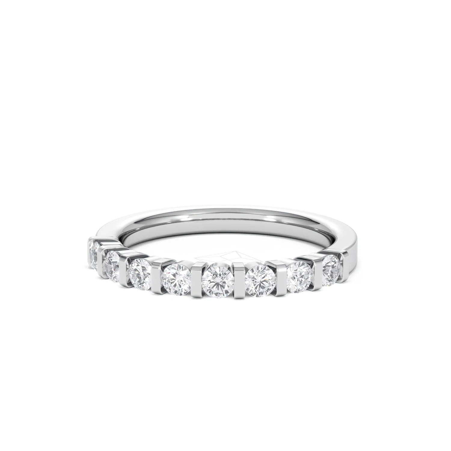 HANNAH 18K White Gold Diamond ETERNITY RING 0.50CT H/SI - Image 85