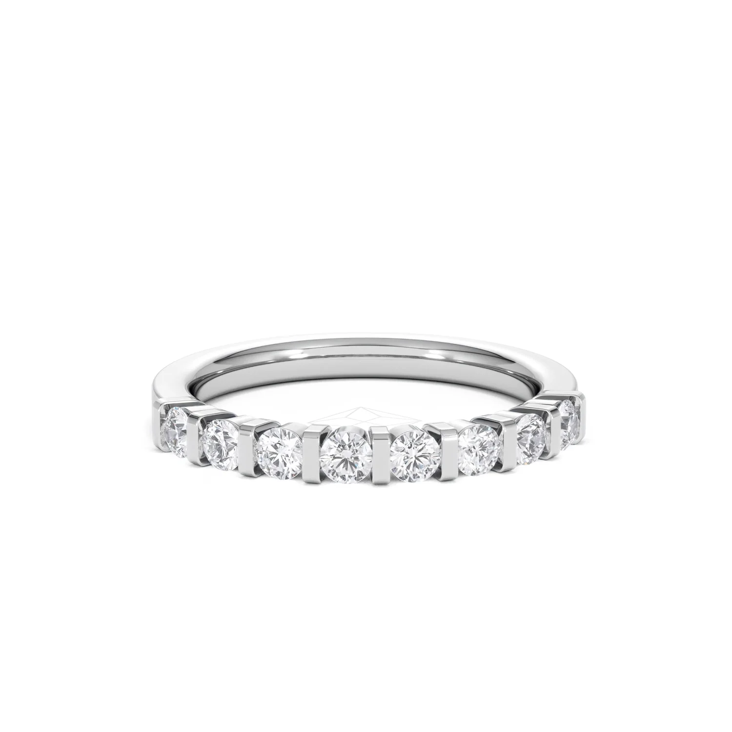 HANNAH 18K White Gold Diamond ETERNITY RING 0.50CT H/SI - Image 9