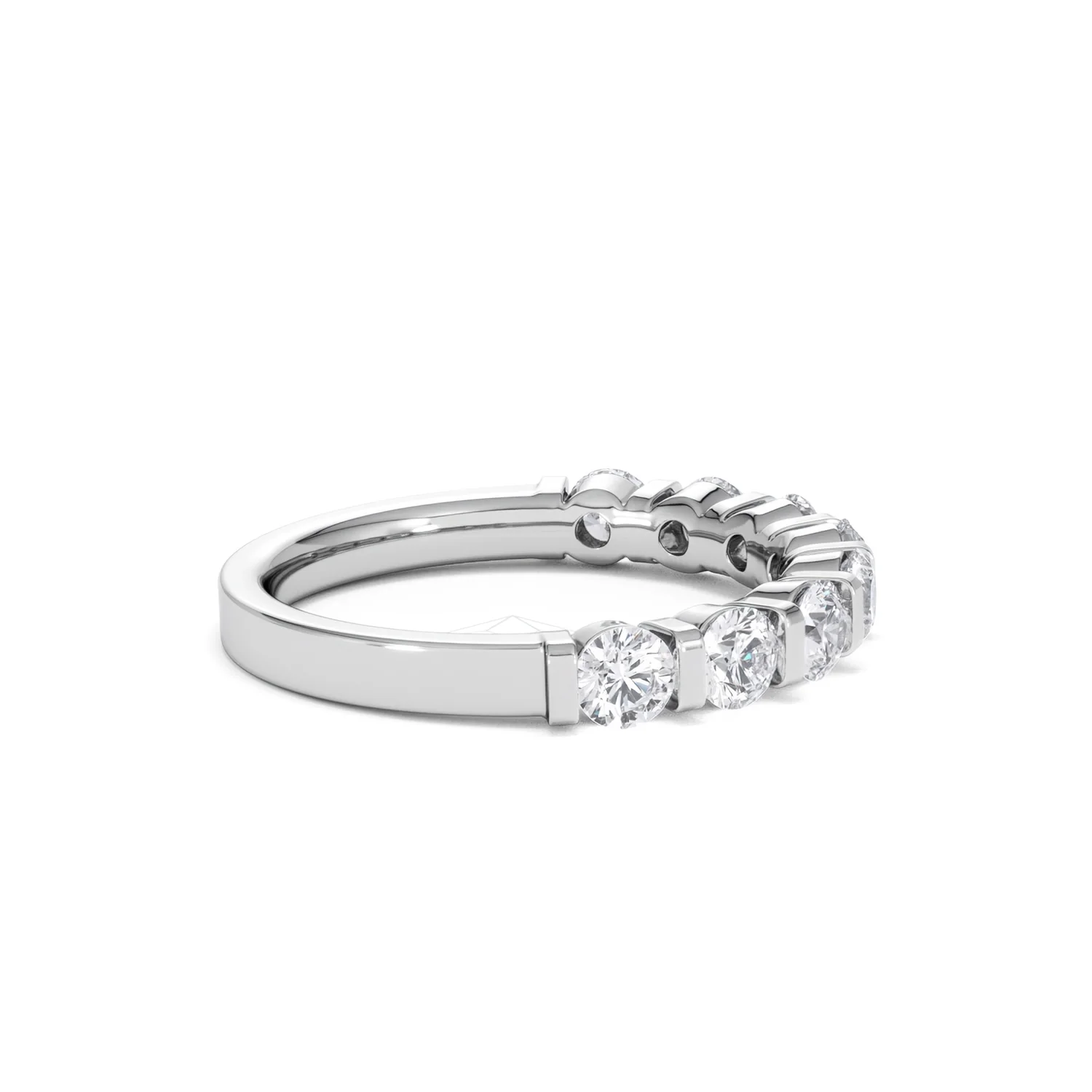 HANNAH 18K White Gold Diamond ETERNITY RING 1.00CT G/VS - Image 28