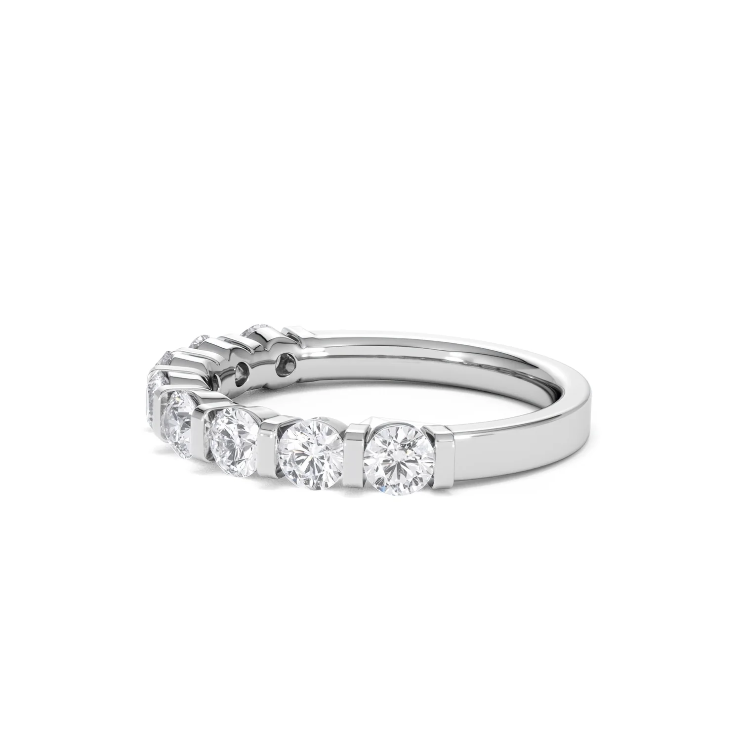 HANNAH 18K White Gold Diamond ETERNITY RING 1.00CT G/VS - Image 72