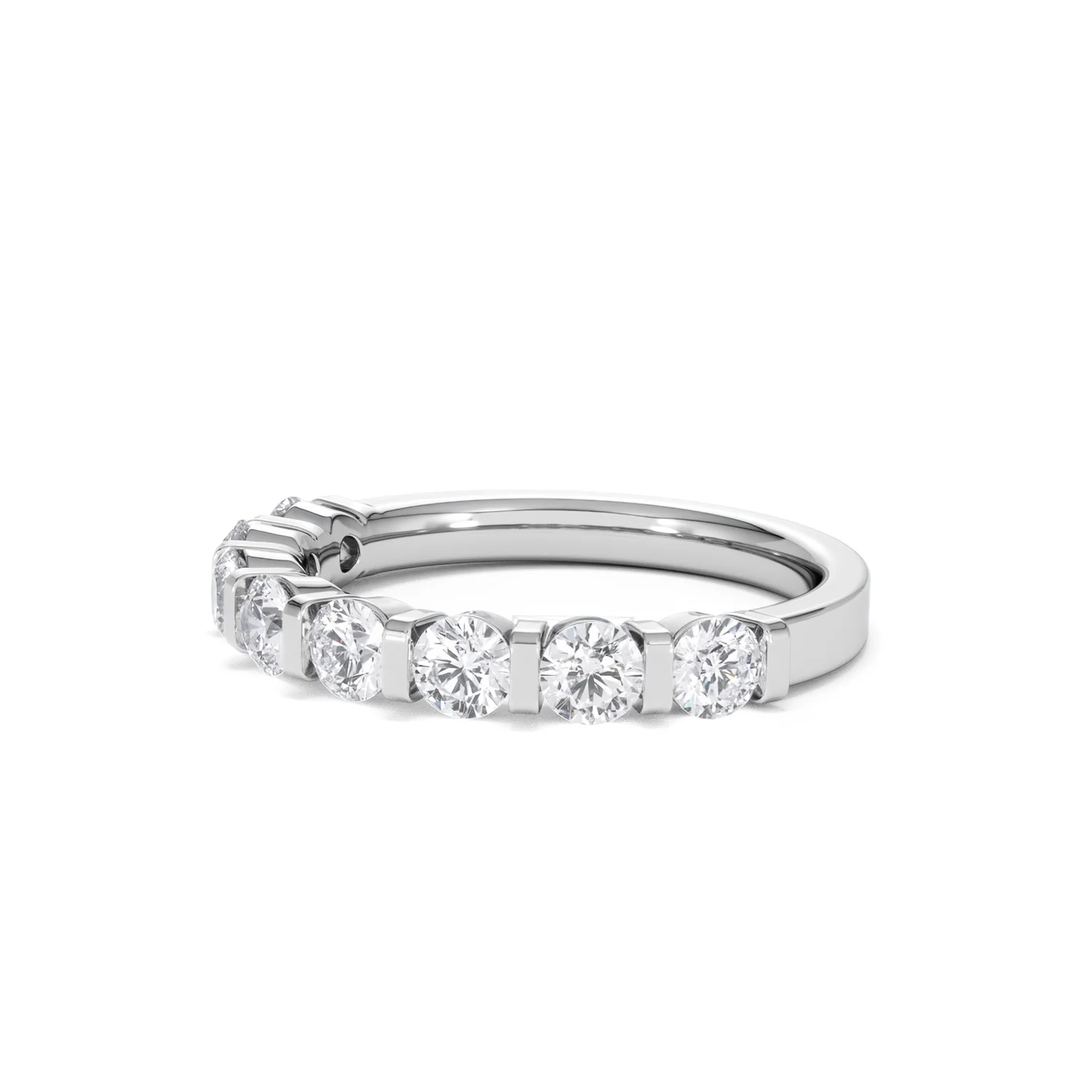 HANNAH 18K White Gold Diamond ETERNITY RING 1.00CT G/VS - Image 77