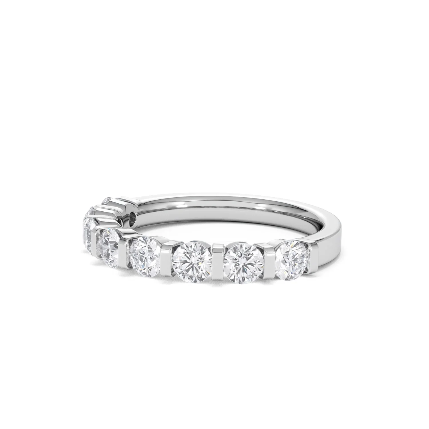 HANNAH 18K White Gold Diamond ETERNITY RING 1.00CT G/VS - Image 78