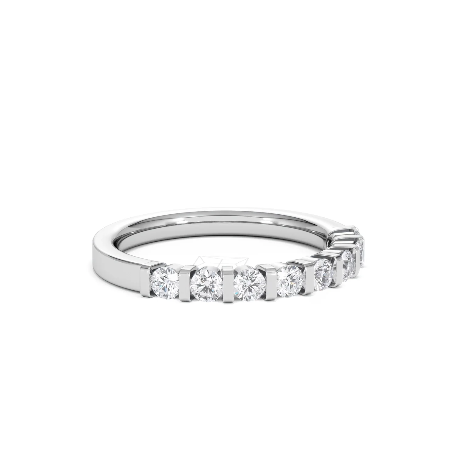 HANNAH PLATINUM Diamond ETERNITY RING 0.50CT H/SI - Image 16