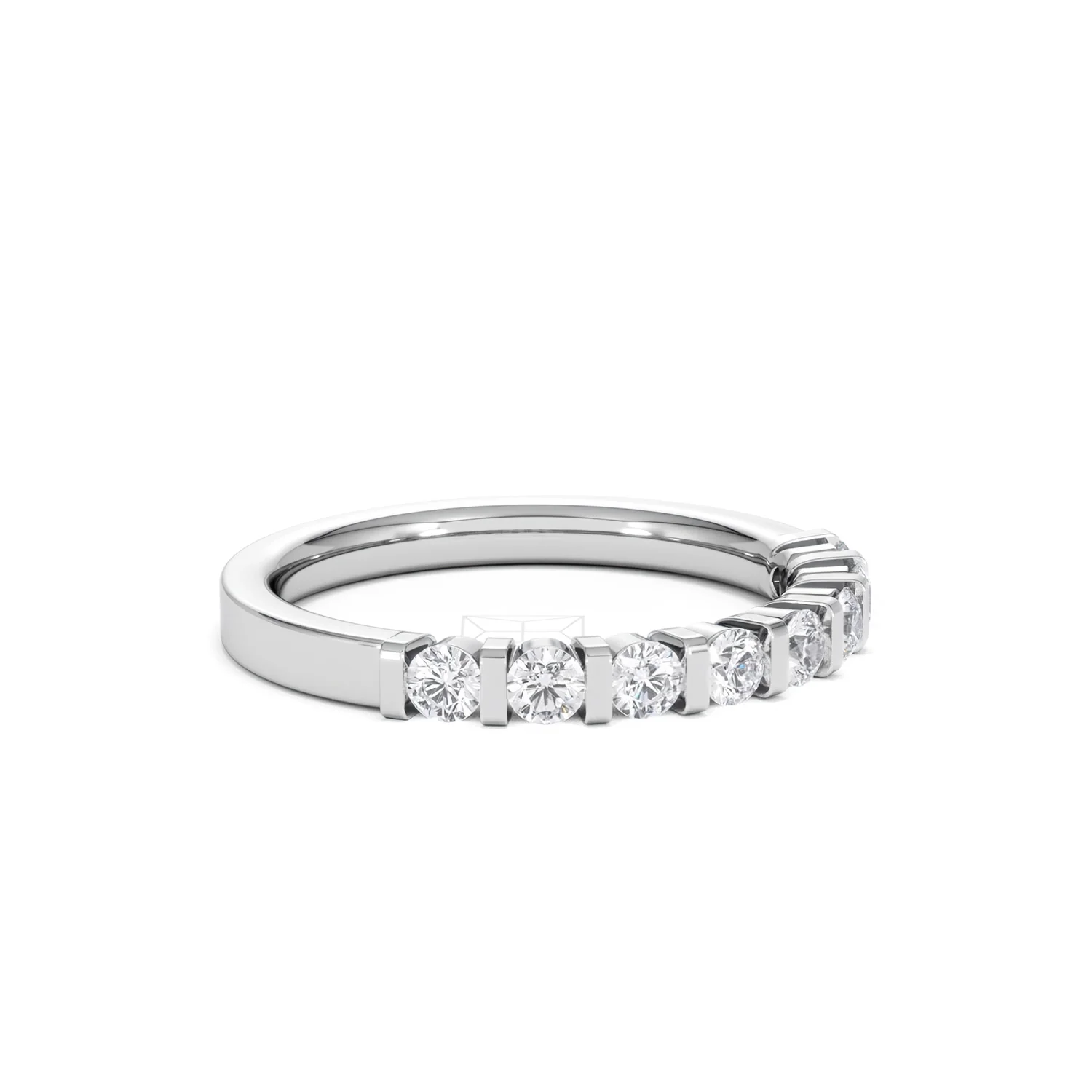 HANNAH PLATINUM Diamond ETERNITY RING 0.50CT H/SI - Image 18