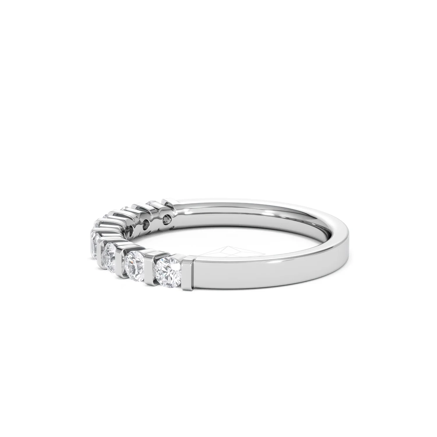 HANNAH PLATINUM Diamond ETERNITY RING 0.50CT H/SI - Image 69