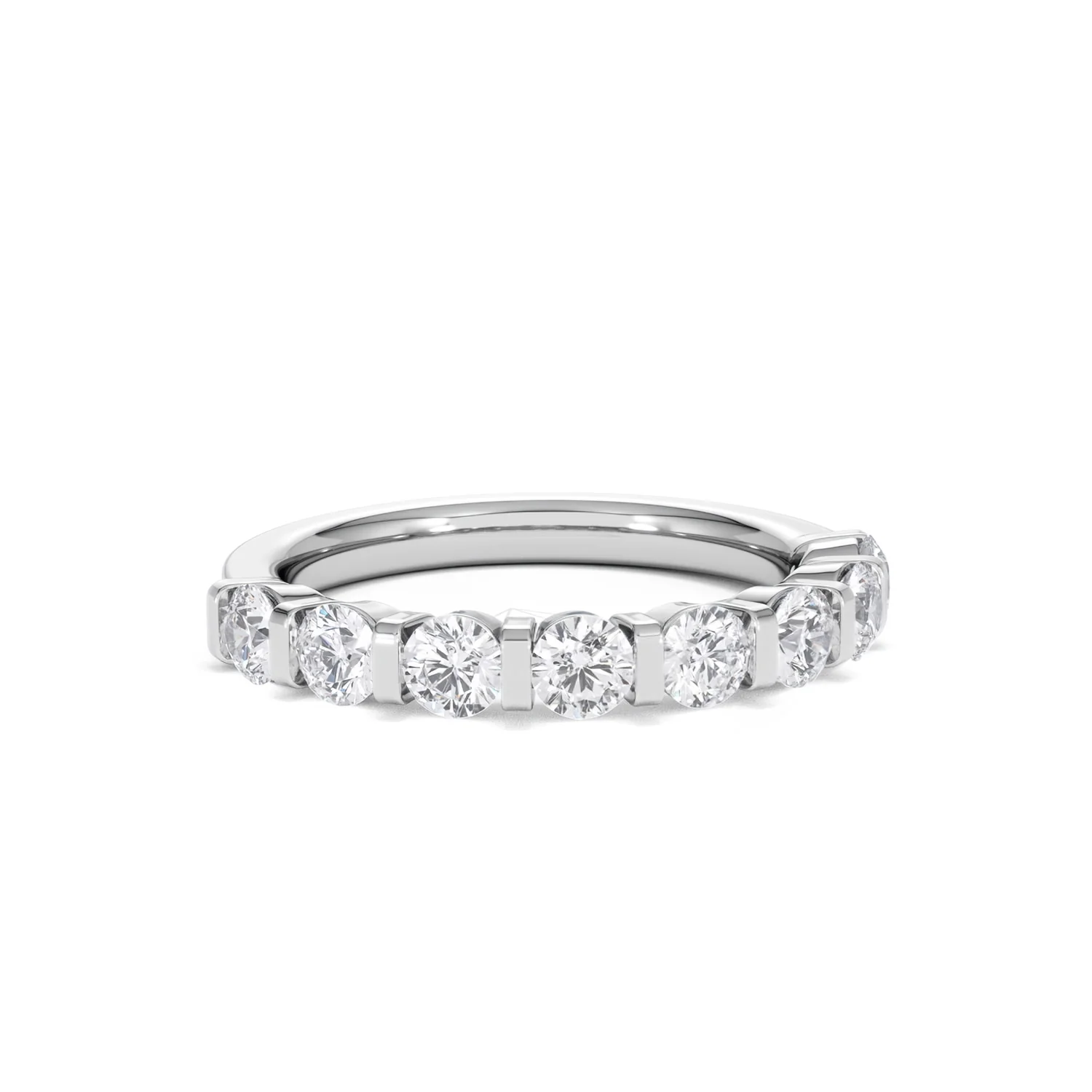 HANNAH PLATINUM Diamond ETERNITY RING 1.00CT G/VS - Image 12