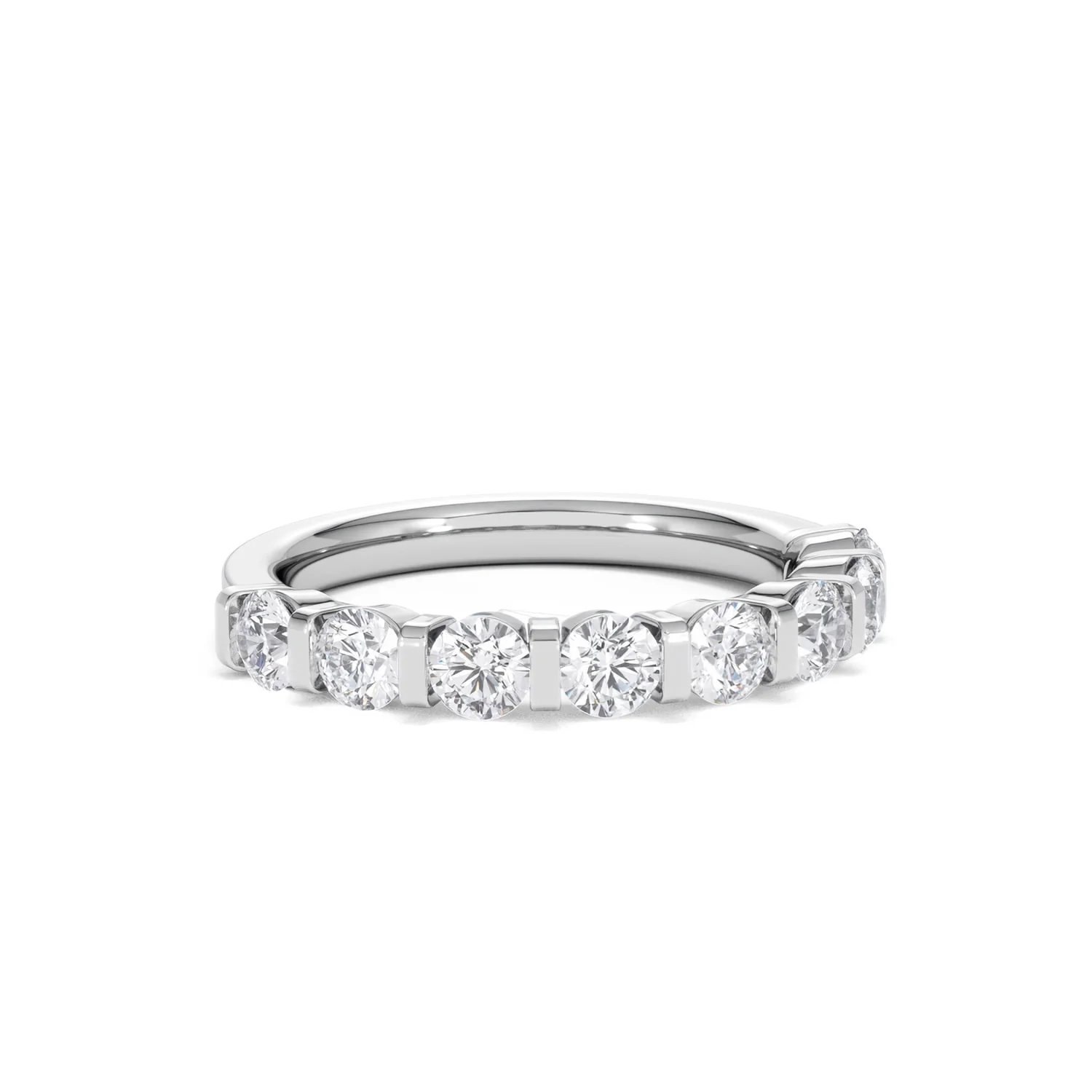 HANNAH PLATINUM Diamond ETERNITY RING 1.00CT G/VS - Image 13