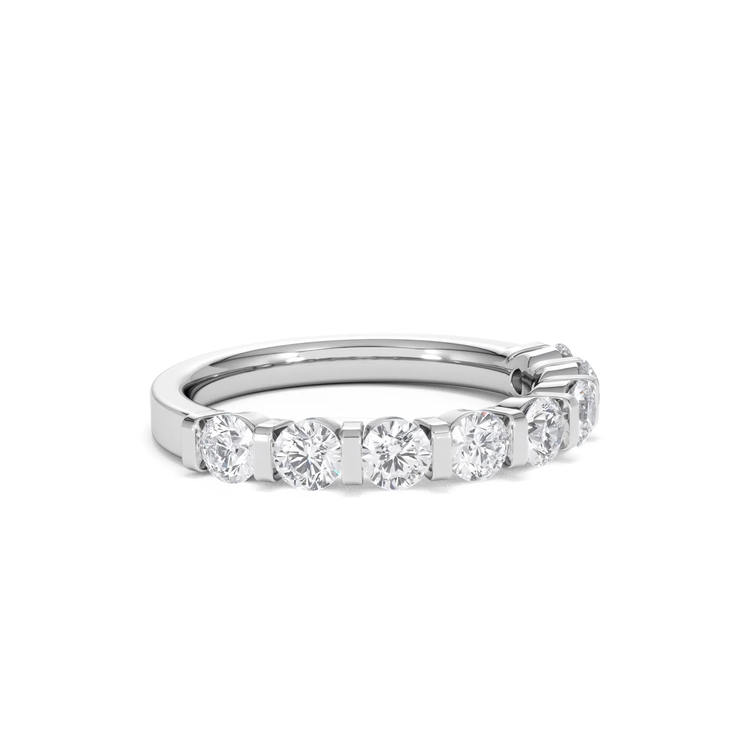 HANNAH PLATINUM Diamond ETERNITY RING 1.00CT G/VS - Image 17