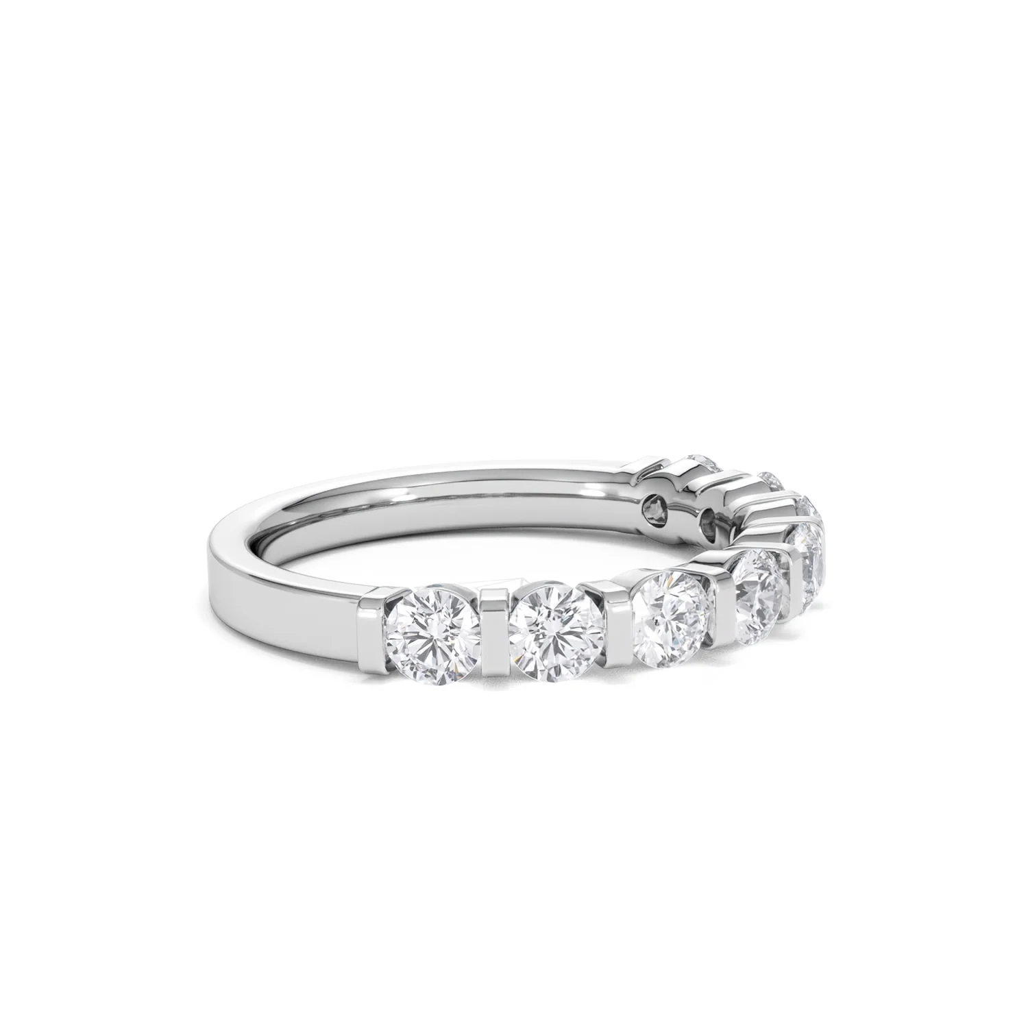 HANNAH PLATINUM Diamond ETERNITY RING 1.00CT G/VS - Image 22