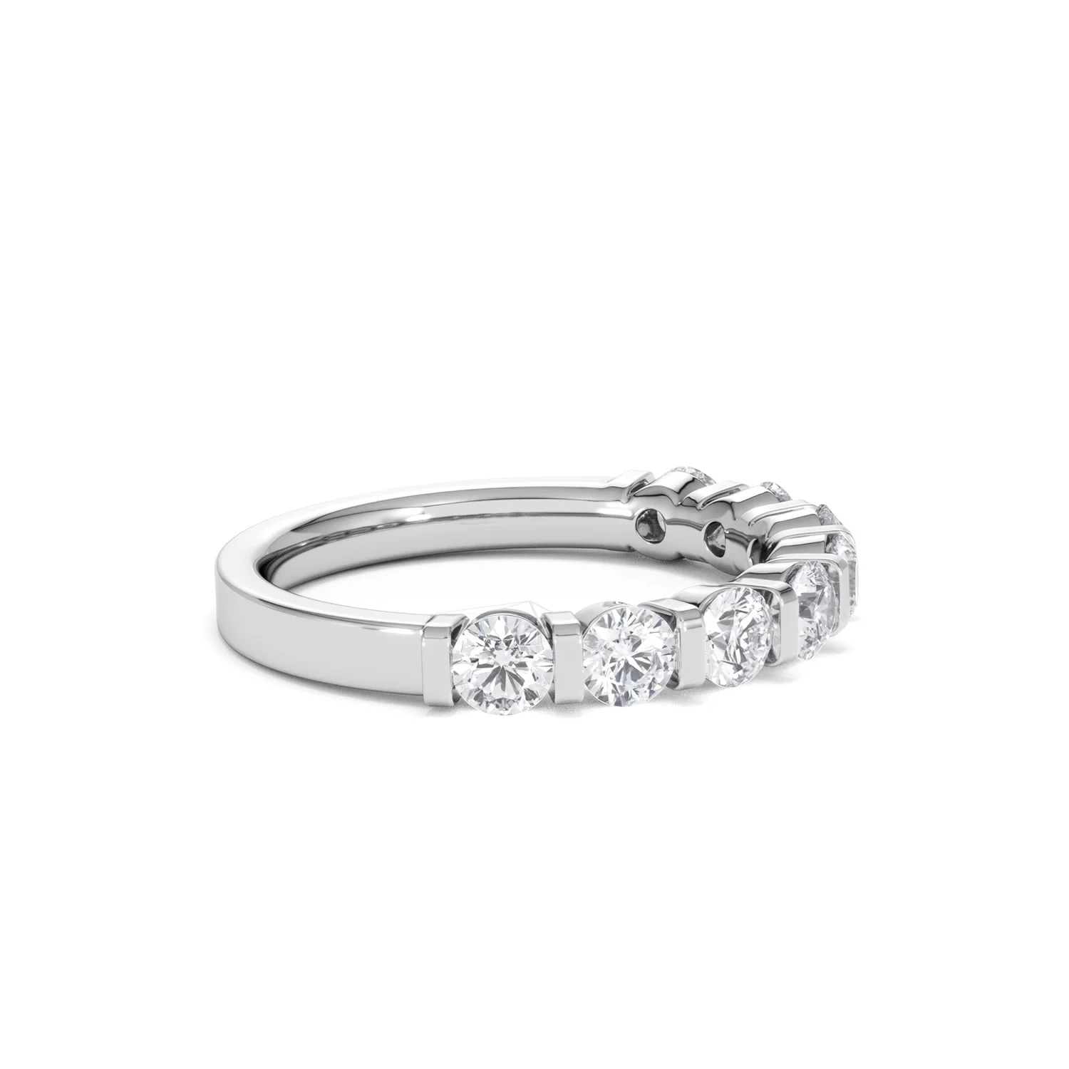 HANNAH PLATINUM Diamond ETERNITY RING 1.00CT G/VS - Image 24
