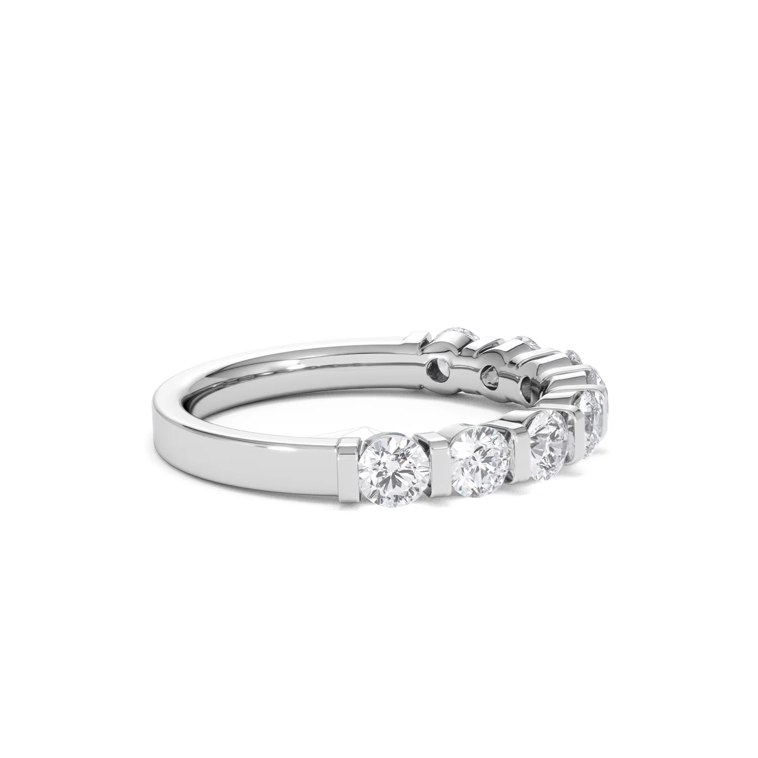 HANNAH PLATINUM Diamond ETERNITY RING 1.00CT G/VS - Image 26