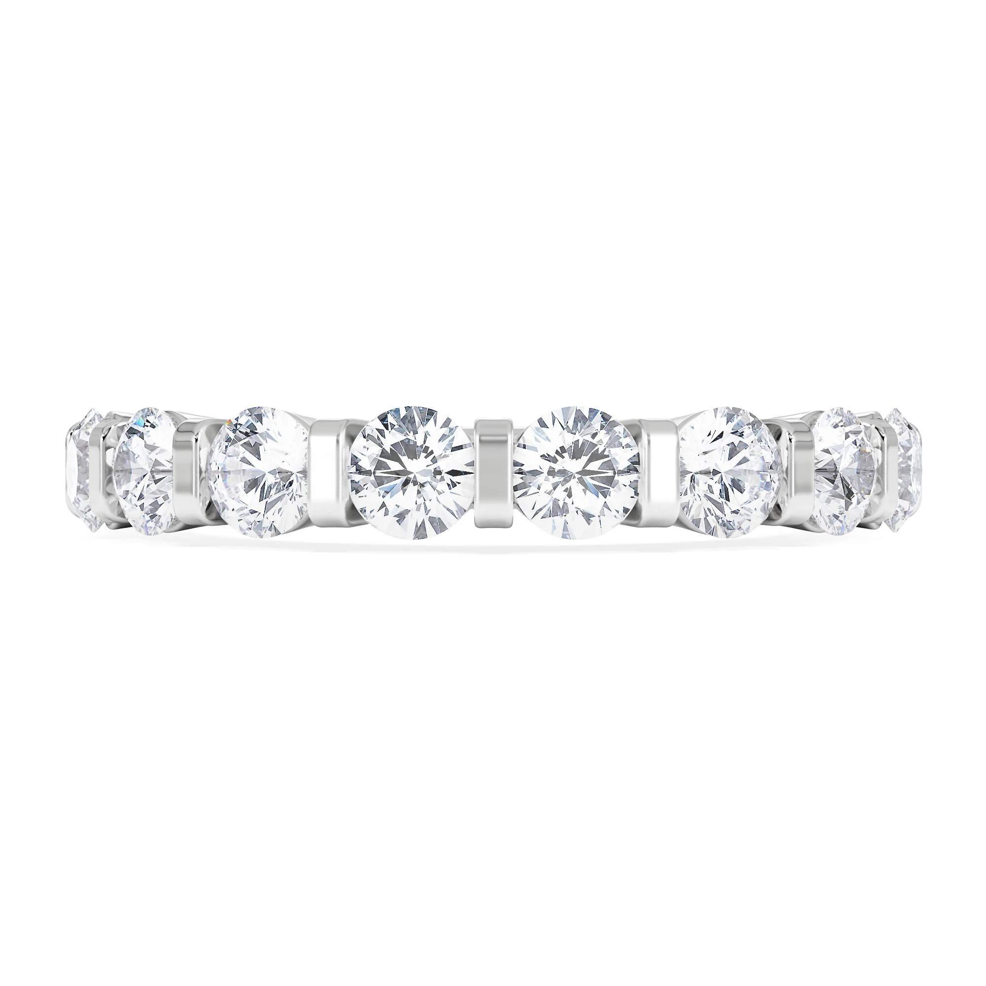 HANNAH PLATINUM Diamond ETERNITY RING 1.00CT G/VS - Image 6